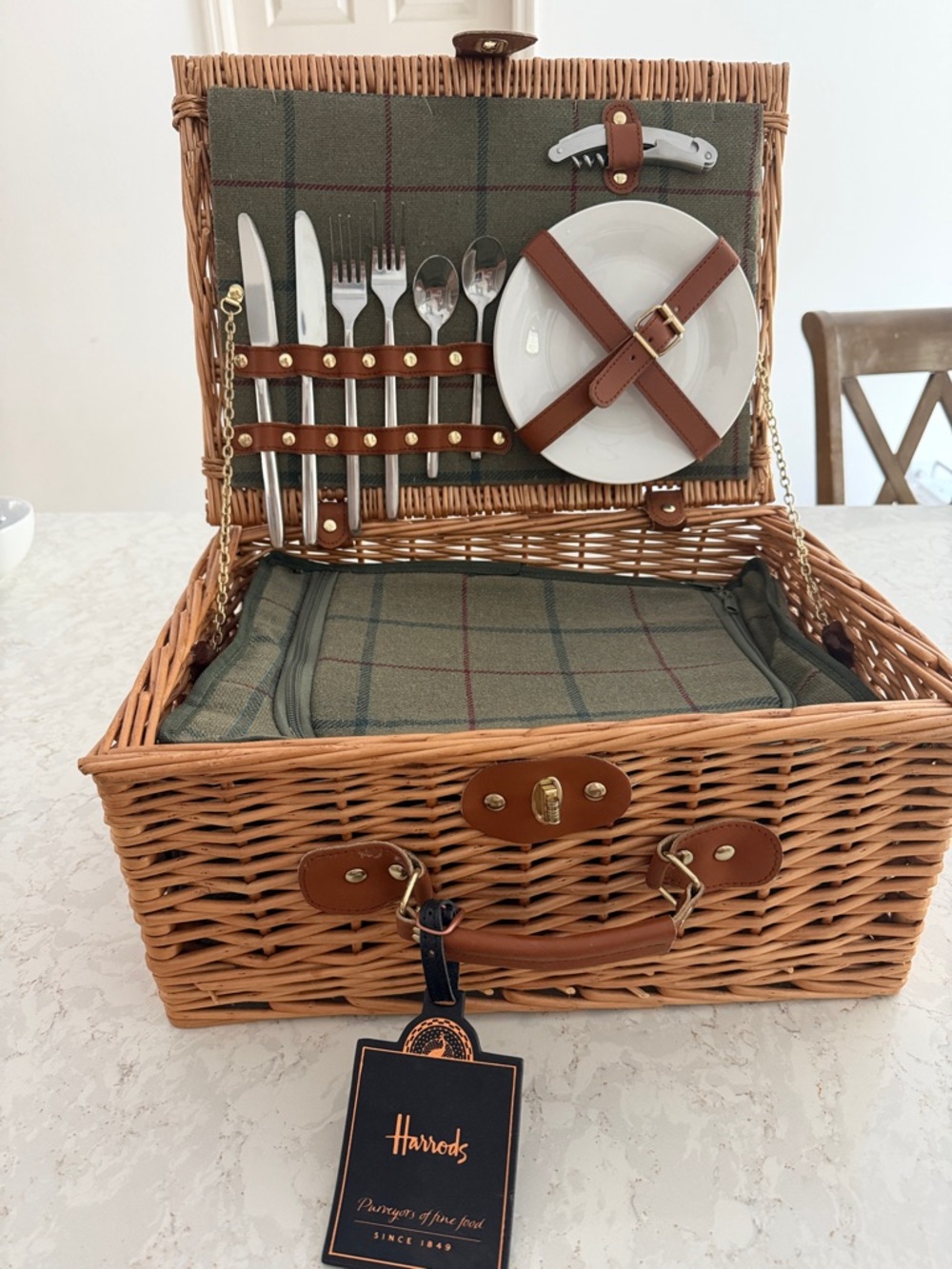 Harrods Picnic Basket